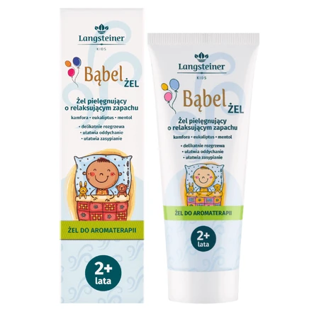 Набор Langsteiner Kids Bubble, детский лосьон для ванны от заложенности носа, от 2 лет, 200 мл + гель для ароматерапии, от 2 лет, 75 мл: цены и характеристики