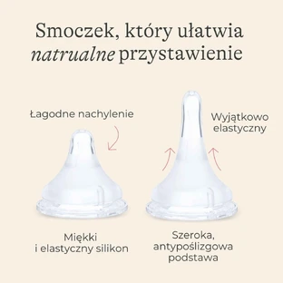 Соска для пляшечки NaturalWave, силіконова, XS, дуже повільний потік, від народження, 2 шт.