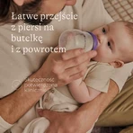 Соска для пляшечки NaturalWave, силіконова, XS, дуже повільний потік, від народження, 2 шт.: ціни та характеристики