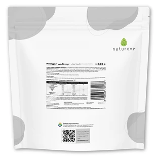 Naturove Говяжий коллаген с витамином С, порошок, 500 г