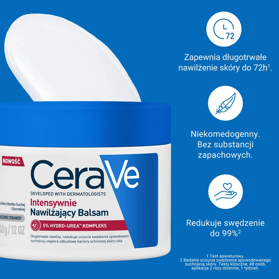 CeraVe, интенсивный увлажняющий лосьон, для очень сухой и грубой кожи, 340 г.: цены и характеристики