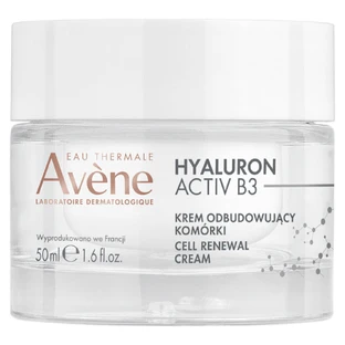 Avene Hyaluron Activ B3, крем против морщин, восстанавливающий клетки, 50 мл + сыворотка-филлер для лица, 10 мл бесплатно