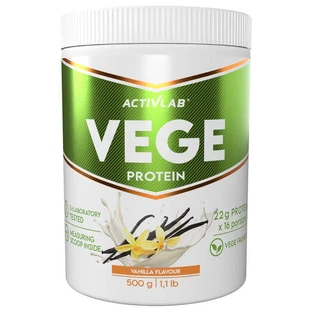 ActivLab Vege Protein, ванильный вкус, 500 г
