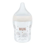 NUK Perfect Match, пляшечка від кольок з силіконовою соскою, розмір S, веселка, від народження, 150 мл: ціни та характеристики