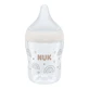 NUK Perfect Match, пляшечка від кольок з силіконовою соскою, розмір S, веселка, від народження, 150 мл