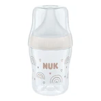 NUK Perfect Match, пляшечка від кольок з силіконовою соскою, розмір S, веселка, від народження, 150 мл: ціни та характеристики