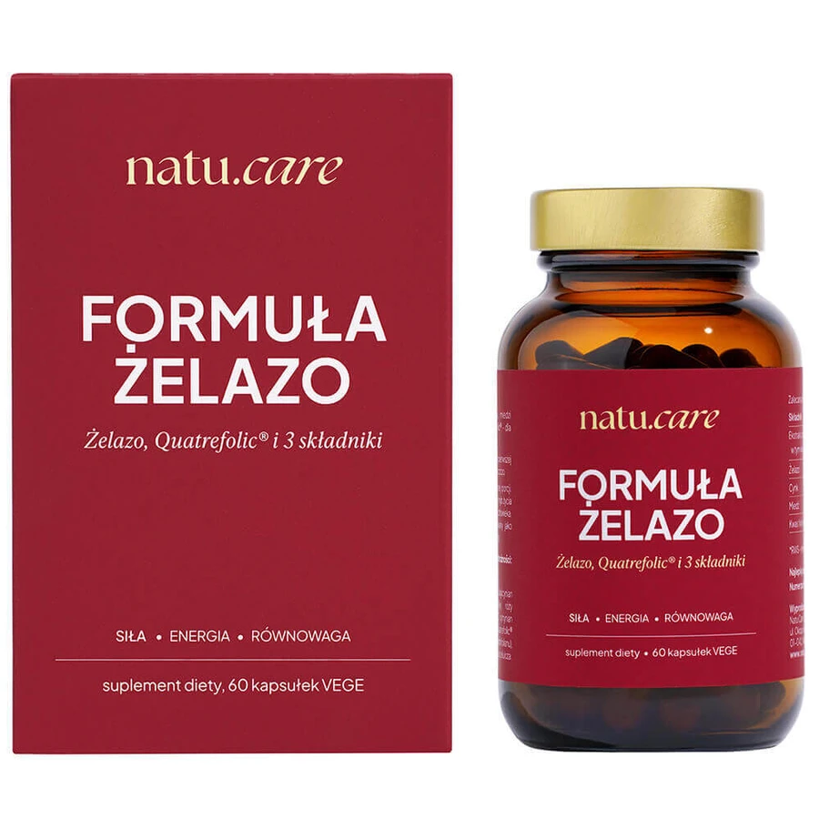 Natu.Care Formula Iron, 60 капсул: цены и характеристики