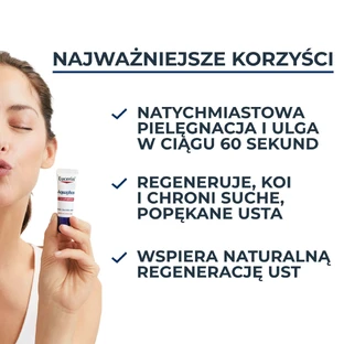Eucerin Aquaphor SOS Lip Repair, захисна помада для губ, 10 мл