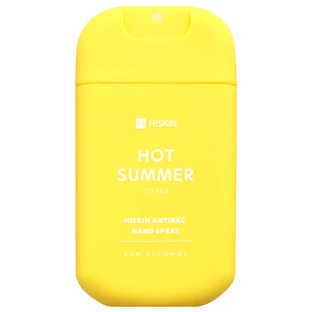 HiSkin Hot Summer, спрей для дезинфекции рук, цитрусовый, 30 мл
