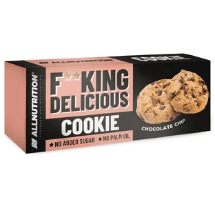 Allnutrition Fitking Delicious Cookie Chocolate Chip, печиво з шоколадною крихтою, без цукру, 135 г