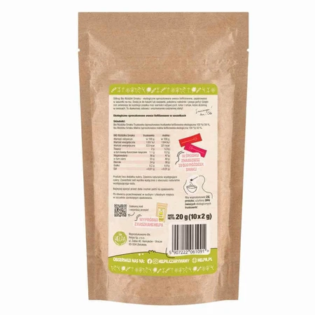 Палички для смаку Helpa Bio, полуниця, малина, 10 х 2 г: ціни та характеристики
