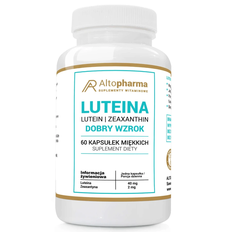 AltoPharma Лютеин 40 мг, 60 капсул: цены и характеристики