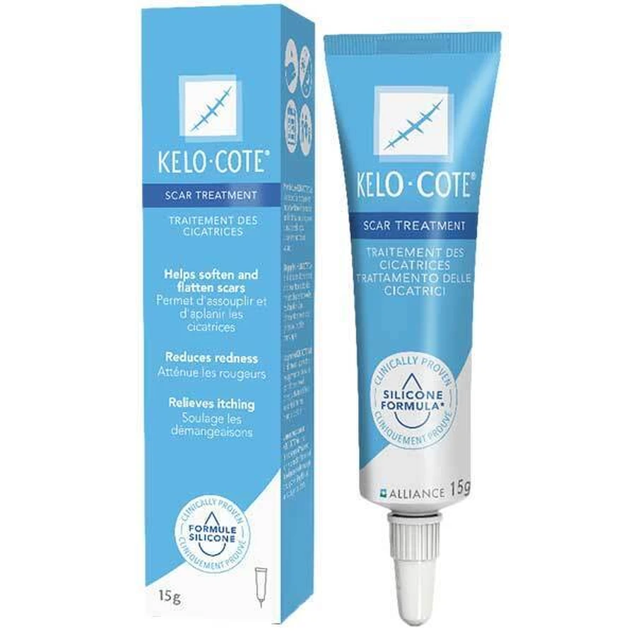 Kelo-cote, силиконовый гель для шрамов, 15 г: цены и характеристики