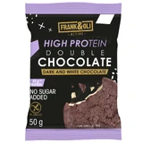 Frank&Oli High Protein, мягкое протеиновое печенье, темный и белый шоколад, 50 г.