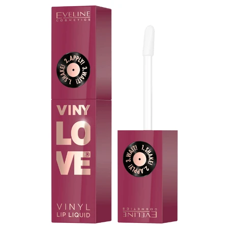 Eveline Cosmetics VinyLove, стойкая жидкая помада с виниловым эффектом, 10 Blushy, 4 мл: цены и характеристики