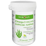 Norsan Омега-3 Vegan, 80 капсул