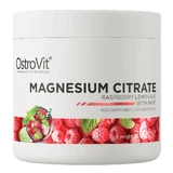 OstroVit Magnesium Citrate, цитрат магния, со вкусом малинового лимонада с мятой, 200 г