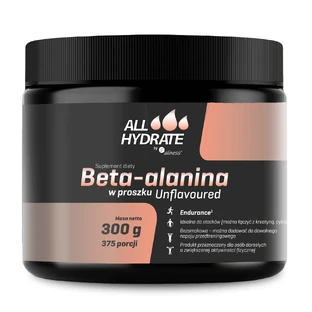 ALLHydrate Бета-аланін, 300 г