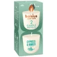 Bolsius Clean Light Кипарис та бурштин, ароматизатор для свічок, 20 год, 2 шт.