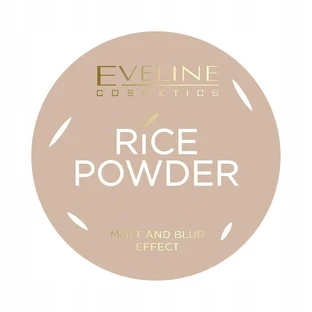 Eveline Cosmetics Рисовая пудра, прозрачная рассыпчатая рисовая пудра, 10 г