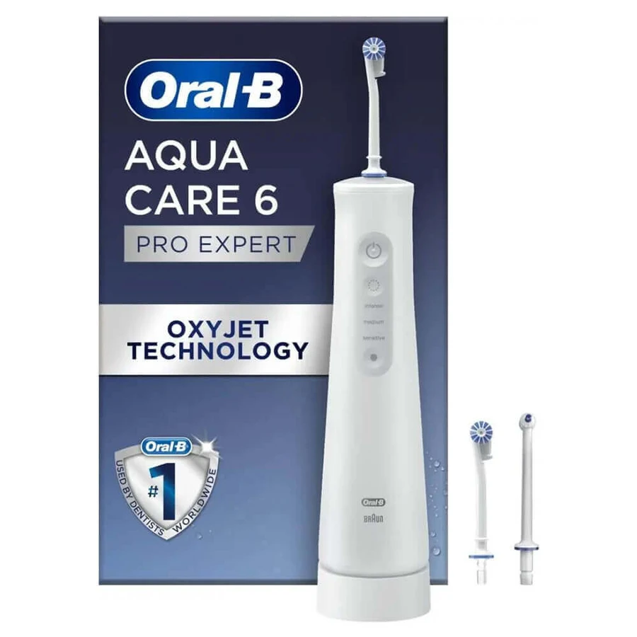 Oral-B AquaCare Pro-Expert Series 6, ирригатор с технологией OxyJet: цены и характеристики