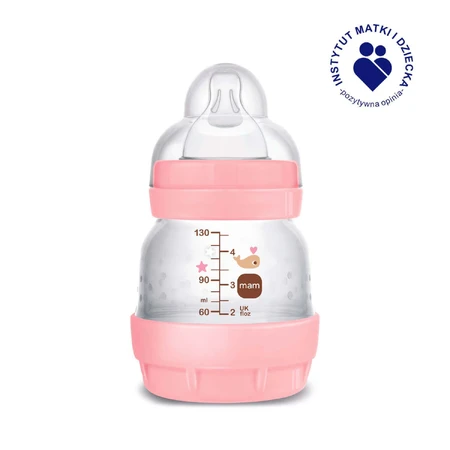 MAM Perfect Start Anti-Colic, пляшечка проти кольок, з силіконовою соскою, Sealife, для дівчаток, від народження, 130 мл: ціни та характеристики