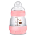 MAM Perfect Start Anti-Colic, пляшечка проти кольок, з силіконовою соскою, Sealife, для дівчаток, від народження, 130 мл: ціни та характеристики