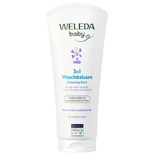 Weleda Baby Med 3 в 1, восстанавливающее мытье тела с первого дня жизни, 200 мл