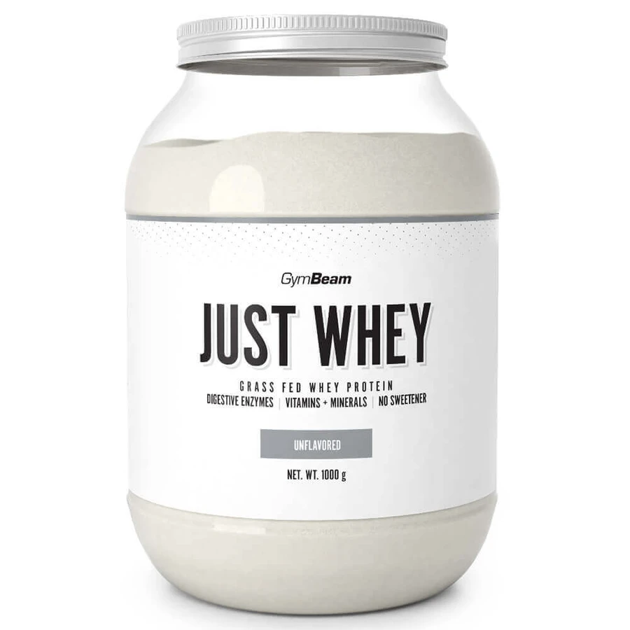 GymBeam Just Whey, натуральный вкус, 1 кг: цены и характеристики