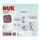 Стартовый набор NUK Perfect Match, 3 антиколиковые бутылочки + пустышка, Микки Маус, 0-6 месяцев