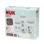 NUK Perfect Match стартовий набір, 3 пляшечки від кольок + пустушка, Міккі Маус, 0-6 місяців: ціни та характеристики