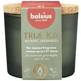 Bolsius True Joy Botanic Freshness, ароматическая свеча с пробковой крышкой