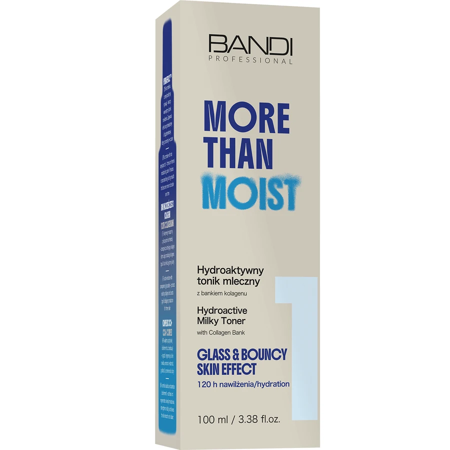 Bandi Professional More Than Moist, гідроактивний молочний тонік з банком колагену, 100 мл: ціни та характеристики