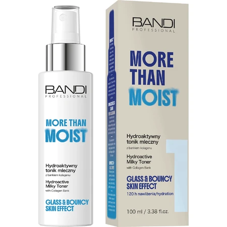 Bandi Professional More Than Moist, гідроактивний молочний тонік з банком колагену, 100 мл: ціни та характеристики