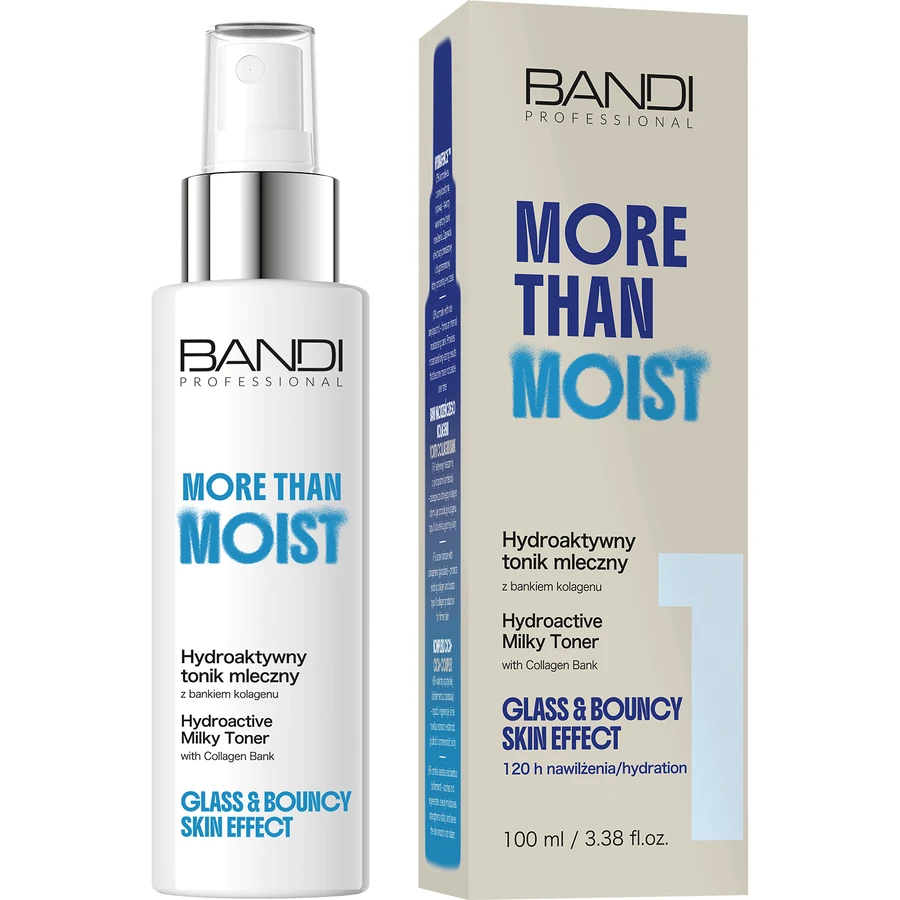 Bandi Professional More Than Moist, гідроактивний молочний тонік з банком колагену, 100 мл: ціни та характеристики