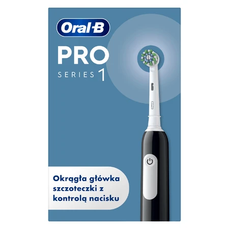 Oral-B Pro Series 1, электрическая зубная щетка, черная + футляр: цены и характеристики