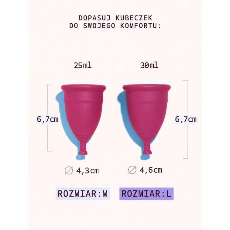 Finally.me, менструальна чаша, розмір M: ціни та характеристики