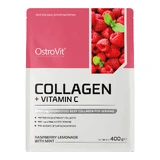 OstroVit Коллаген + Витамин С, со вкусом малинового лимонада с мятой, 400 г