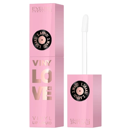 Eveline Cosmetics VinyLove, долгоиграющая жидкая помада с виниловым эффектом, 01 Pinky, 4 мл: цены и характеристики