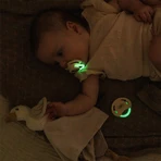 BabyOno, пустышка, 0-6 месяцев, симметричная, силикон, бежевый/коричневый, 2 штуки: цены и характеристики