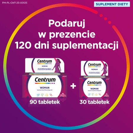 Набір Centrum Woman, 90 + 30 таблеток: ціни та характеристики