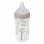 NUK Perfect Match, пляшечка від кольок з силіконовою соскою, розмір M, сердечка, від 3 місяців, 260 мл: ціни та характеристики
