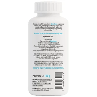 Тальк косметичний Aptederm, без запаху, 100 г