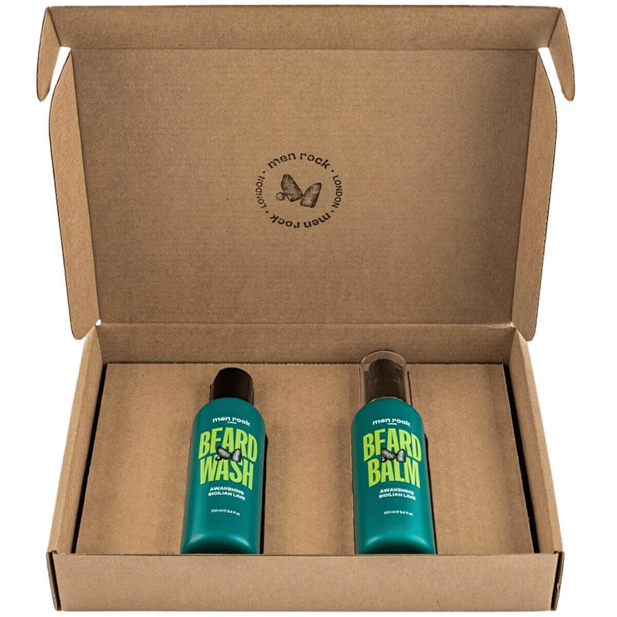 Набор Men Rock Beardy Beloved Sicilian Lime, шампунь 100 мл + лосьон, 100 мл: цены и характеристики