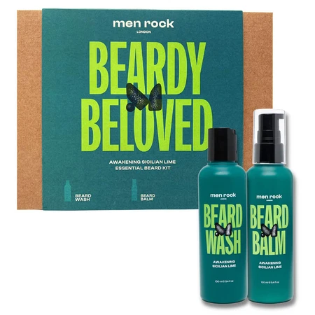 Набор Men Rock Beardy Beloved Sicilian Lime, шампунь 100 мл + лосьон, 100 мл: цены и характеристики