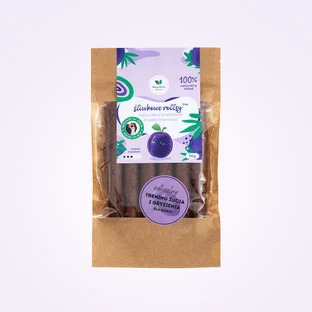 Сливовые роллы Naturally Healthy, натуральный пребиотик и источник клетчатки, 50 г.