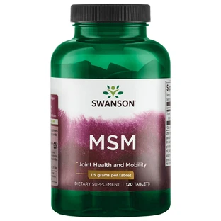 Swanson MSM TruFlex, метилсульфонілметан, 120 таблеток