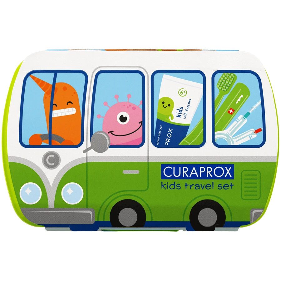 Curaprox Kids, набір для подорожей, зелений: ціни та характеристики