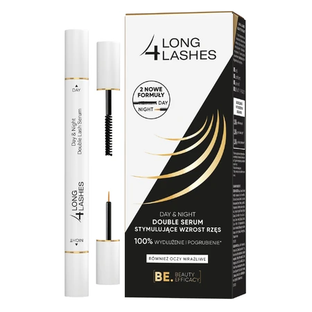 Long4Lashes Day & Night Double, сироватка для росту вій 2 в 1, 2 х 3 мл: ціни та характеристики