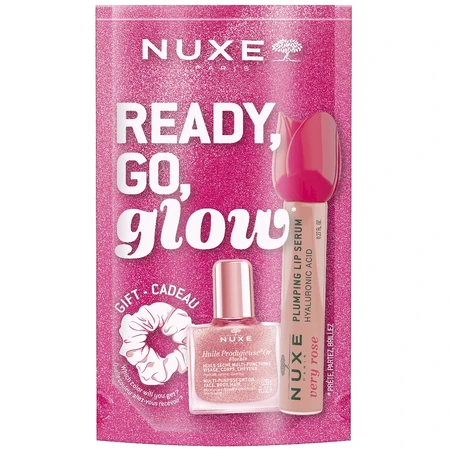 Набор Nuxe Ready Go Glow, сыворотка для увеличения объема губ, 8 мл + сухое масло, 10 мл + ластик для губ: цены и характеристики